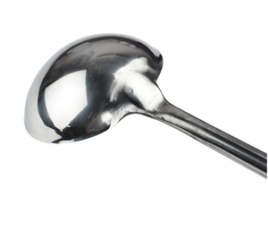 Cuchara Comercial de Acero Inoxidable DFU204 con Mango Largo para Saltear Verduras, Ideal para Restaurantes y Cantinas - Product Image 4