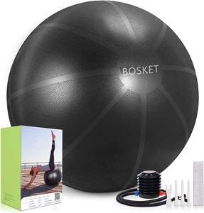 Precio de fábrica Ejercicio Logotipo personalizado Colorido Pelota de yoga grande Fitness Venta al por mayor Ejercicio Pvc 65cm 75Cm 95Cm Pelota de yoga Pilates - Product Image 1