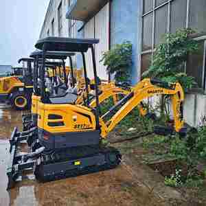 Mini-excavatrice neuve SE17SR de 1,7 tonne à bras oscillant zéro et châssis rétractable - Product Image 5