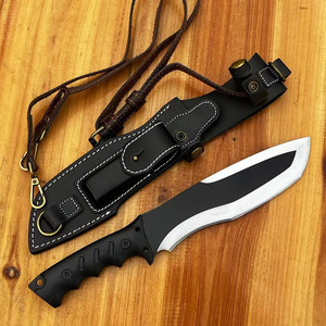 Cuchillo de Combate Personalizable para Infantería, Alta Calidad, Acero Inoxidable G10, Punta Caída, para Camping al Aire Libre, con Funda, Uso Diario, Grado DIY - Product Image 3