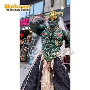 Costume de Robot Taotie Monstre 1:1 Réaliste, Combinaison Noire de Marines Spatiaux, pour Cosplay Adulte, avec Lumières LED - Product Image 3