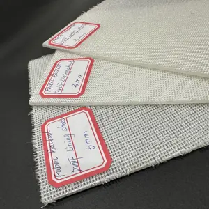 PVDF Flat Sheet Backed Fiberglass Fabric With Fiber Membrane Used For Petroleum Chemical Industry.