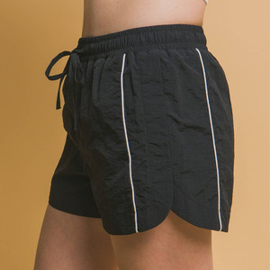 BINBEIER Conjunto Deportivo de 2 Piezas para Mujer, Chaqueta Deportiva, Pantalones Cortos, Cuello Alto, Top Corto - Product Image 6