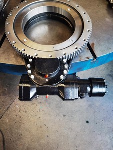 Motor penggerak lengan poros tunggal WG17, penggerak lengan perumahan terbuka dengan pelacak tenaga surya - Product Image 3