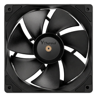 Ventilateurs de refroidissement liquide Yuanyang Wholesale TL-G12RB 12cm noirs en plastique avec dissipateur thermique et conception de refoulement hydraulique pour boîtier d'ordinateur