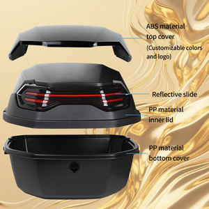 Produits phares Boîte à bagages arrière de moto en PP, étanche, grande capacité, coffre de moto, fabricant - Product Image 4