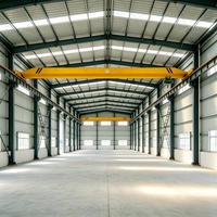 Usine de fabrication de structures métalliques industrielles, entrepôt de stockage, centre de services logistiques professionnels, projet mondial