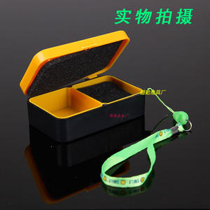 Caja de cebo vivo transpirable con asa, accesorio de pesca multiusos de plástico de gran capacidad para lombriz de tierra y gusanos de arena - Product Image 5