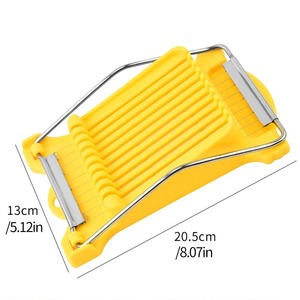 Trancheuse à jambon, coupe-lanières, trancheuse à œufs, diviseur de fruits en acier inoxydable, outil de cuisine domestique multifonctionnel, facile à nettoyer, tranchant - Product Image 4