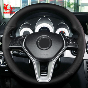 Accessoires de voiture couverture de volant chaude pour <span class=keywords><strong>Mercedes</strong></span> Benz classe CLS GLK350 4Matic classe B - Product Image 5
