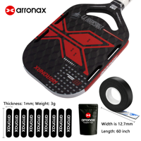 Ruban en tungstène Arronax de haute qualité et durable pour raquette de pickleball - 3 grammes de poids, alternative sans toxines au ruban au plomb