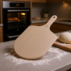 Pala para pizza Kitchen Profi de madera de 12x18 pulgadas para uso en horno - Product Image 3