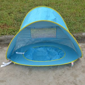 <span class=keywords><strong>Tente</strong></span> de plage avec piscine pour bébés, abri solaire, imperméable, Pop Up, protection contre les <span class=keywords><strong>Uv</strong></span>, pour enfants - Product Image 3