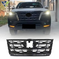 Kit de Pièces de Carrosserie pour Pare-chocs Avant Toyota Fortuner 2016+, Installation Facile, Pièces en Plastique, Mise à Niveau vers Fortuner 2021, État Neuf