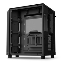 Computer Case H6 FLOW Black With 3 FAN Middle Tower Case Gaming Computer Case Tower Gaming PC