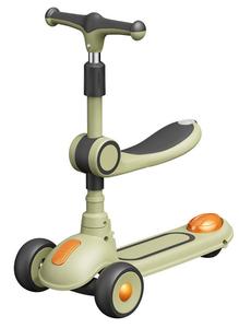 <span class=keywords><strong>Trottinette</strong></span> 3 en 1 pour enfants, 3 roues en PU avec LED, modes pédale et poussée, <span class=keywords><strong>trottinette</strong></span> multifonctionnelle de haute qualité pour garçons et filles - Product Image 5