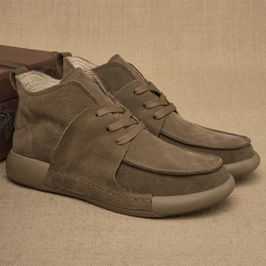 <span class=keywords><strong>Zapatos</strong></span> de Cuero Vintage para <span class=keywords><strong>Hombre</strong></span>, Tallas 38-44, Nuevos, de Primera Capa de Piel de Vaca con Suelas de Goma Suave, <span class=keywords><strong>Zapatos</strong></span> Casuales - Product Image 2