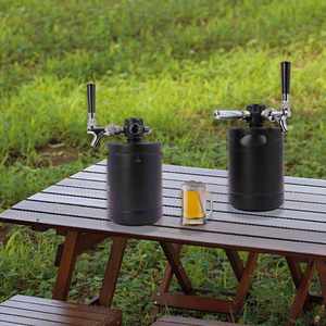 Dispensador <span class=keywords><strong>de</strong></span> <span class=keywords><strong>Cerveza</strong></span> Portátil Tipo Growler <span class=keywords><strong>de</strong></span> 2L, Mini Barril <span class=keywords><strong>de</strong></span> Acero Inoxidable con Sistema <span class=keywords><strong>de</strong></span> CO2, Perfecto para el Hogar o Bar - Product Image 6