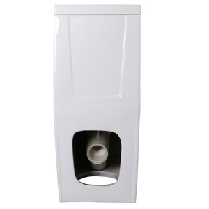 Inodoro de WC público chino, diseño cuadrado moderno, precio cómodo - Product Image 4