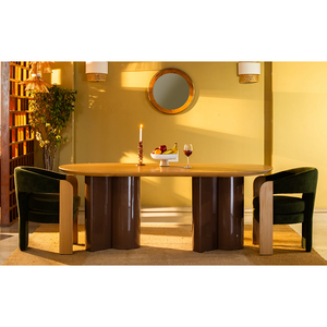 Juego de Comedor de Madera de Alta Calidad con Mesa Resistente y Duradera, Sillas Cómodas con Diseño Moderno y Elegante para una Familia con Estilo - Product Image 5