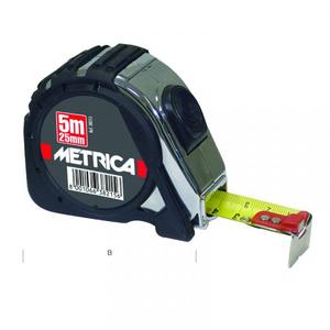 METRICA - 38212 METRICA ACTION REGLAS DE CINTA CROMADA CON IMÁN-EAN 8001066382125 CINTA MEDIDA - Product Image 1