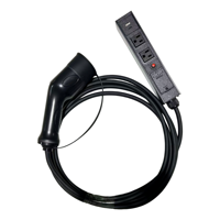 Câble de charge V2L pour véhicules électriques, prise Type 2 vers prise NEMA 5-15, 5 m, pour véhicules électriques d'Amérique du Sud