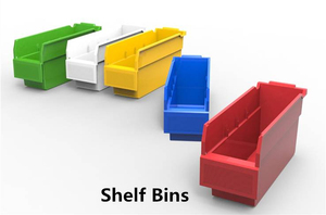 Không gian hiệu quả nhựa nestable kho lưu trữ thùng cho giày dép và may mặc cho thương mại điện tử - Product Image 5