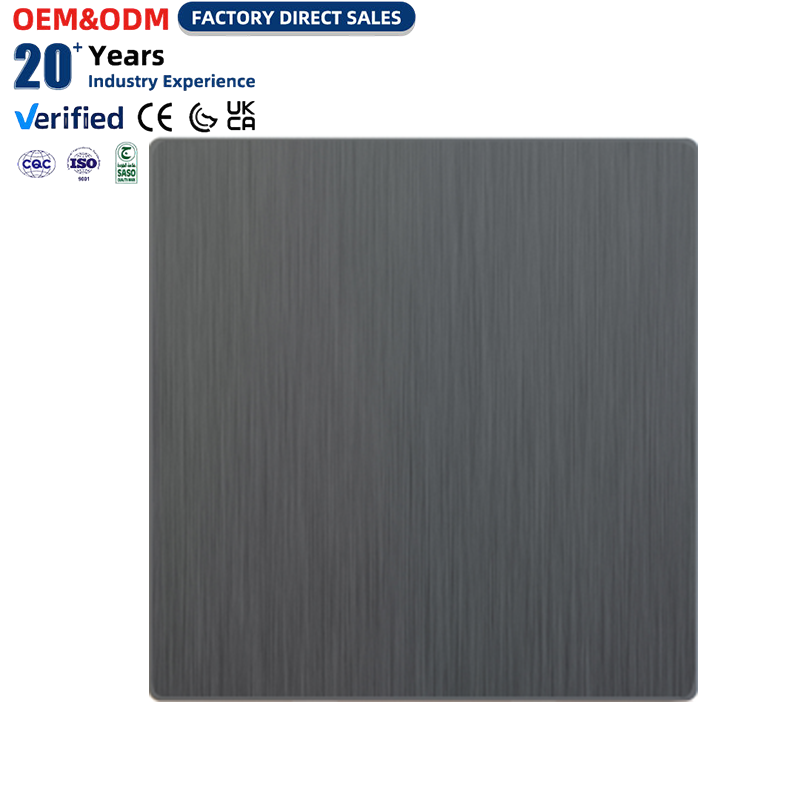 OEM Factory Supply Customized Grey Brushed