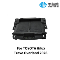 Chargeurs de voiture sans fil Qi authentiques 25W à double bobine mobile intelligente avec application, pour Toyota Hilux Travo Overland 2026 - Vente en gros