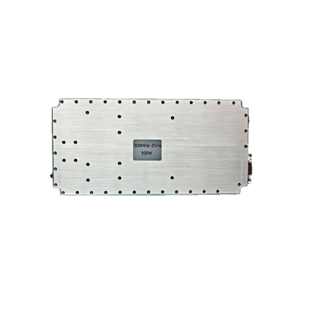 0.3-2GHz 100W Ultra-Wideband RF Power Amplifier 52dB High Gain for Drone
