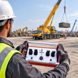 Boîtier robuste pour télécommande hydraulique sans fil, spécialement conçu pour les grues de camion et les engins de construction - Product Image 3