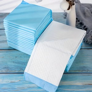 Süper emici biyobozunur Pet eğitim köpek Pet İdrar ped köpek köpekler için çiş pedleri yavru 5 katmanlı tek kullanımlık Pet çiş pedleri - Product Image 3