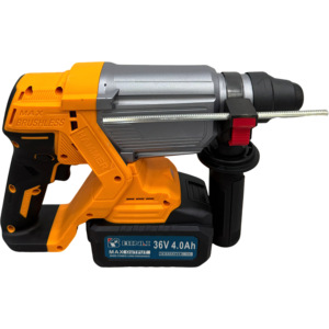 Marteau perforateur sans fil sans balais 21V, batterie lithium rechargeable, SDS Plus, pour béton et maçonnerie, haute performance 1200W - Product Image 2
