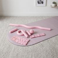 Kit de Pilates multi-pièces fourni par l'usine : Anneau de Pilates, Bande de Résistance, Ballon – Ensemble d'entraînement Pilates pour la maison