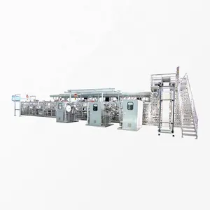 2024 sanitary pads making machine automatic napkin production line