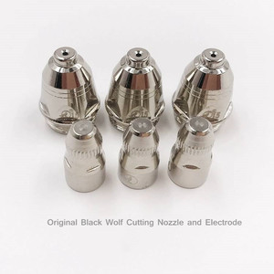 P80 mô hình đen Sói Plasma cắt hàng tiêu dùng vòi phun và điện cực 1.5mm 1.7mm Thông số kỹ thuật hoàn chỉnh - Product Image 3
