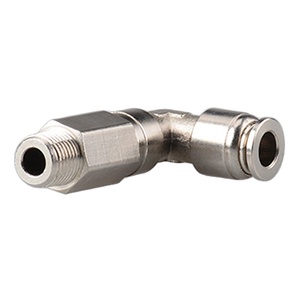 Conectores Neumáticos de Latón Plateado de Alta Presión, Resistentes al Calor, Tipo <span class=keywords><strong>L</strong></span>, Proveedor de Tuberías de Aire - Product Image 4