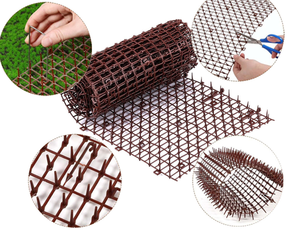 Alfombra Repelente de Gatos de Plástico, Rollo de Plástico Resistente a la Intemperie para Protección de Muebles de Jardín - Product Image 1