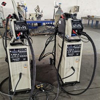 Machine à souder YD-350/500FD3, soudeuse numérique à impulsions MIG tout-en-un avec chariot et réservoir d'eau, 60-500A