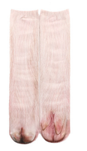 Chaussettes en forme de patte, accessoire pour animaux, thème Animal, dinosaure, tigre, chien, tasses imprimées en 3D - Product Image 2