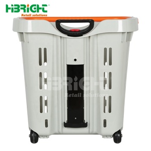 Panier de courses à roulettes Highbright avec poignée télescopique et grande capacité - Product Image 5