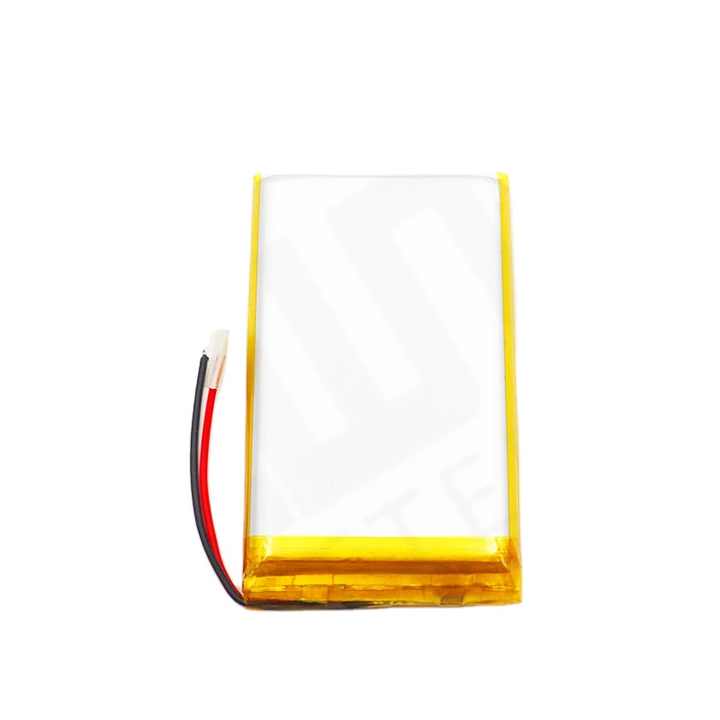 LP804169 2650mah 3.7V lithium polymer battery with pcb connector 