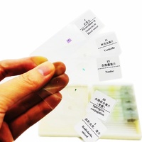 20Pcs Protozoa and Algae Slides Set Microscope Education Prepared Slides