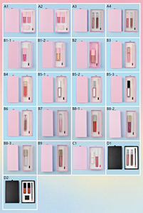 OEM 3 en 1 Gloss à lèvres mat longue durée et crayons à lèvres ensembles boîte logo privé kit cosmétique végétalien - Product Image 6