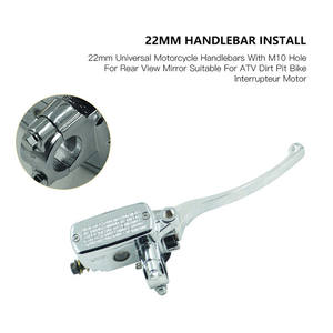 RSP <span class=keywords><strong>Joker</strong></span> 50 ใหม่ ขนาด 7/8 นิ้ว 22 มม. คันเบรกไฮดรอลิกมอเตอร์ไซค์ ทำจากอลูมิเนียมอัลลอยด์ชุบไฟฟ้า สำหรับเปลี่ยน - Product Image 2