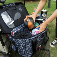 NOBANA 40L EVA Tas Penyimpanan Dapur Luar Ruangan untuk Berkemah Multi-fungsi Lipat Portabel Piknik 1.7kg Ringan