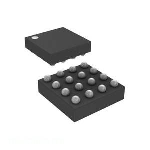 Componentes de circuitos electrónicos 16 UFBGA, DSBGA TPS657095YFFR Gestión de energía (PMIC) Distribuidor autorizado - Product Image 1