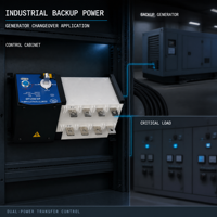 Commutateur de transfert automatique 4P ATS 440V 63A pour systèmes d'alimentation de secours industriels