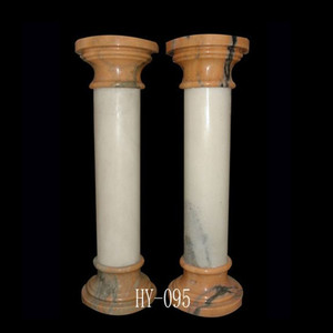 Fabrieksprijs Marmeren Pilaren Vierkant Wit Marmeren Pilaar Rond Marmeren Pilaarontwerp - Product Image 4