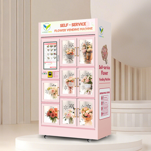 ตู้จำหน่ายสินค้าอัตโนมัติ ดอกไม้ Wx-s85 Vfresh ห้างสรรพสินค้า ระบบเก็บรักษาความสด หน้าจอสัมผัส คอมเพรสเซอร์ทำความเย็น รับชำระเงินได้หลายรูปแบบ - Product Image 5